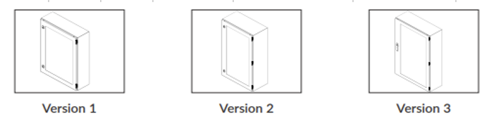 DM-M Cam Kapılı Duvar Tipi Pano